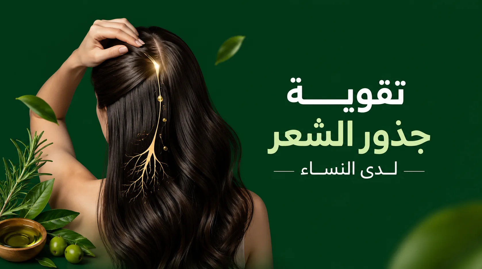 تقوية جذور الشعر لدى النساء
